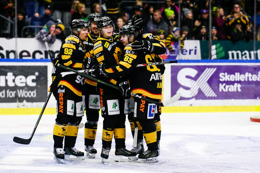 Skellefteås Sebastian Aho, Linus Lindström , Jimmie