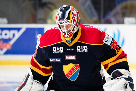Djurgårdens målvakt Adam Reideborn