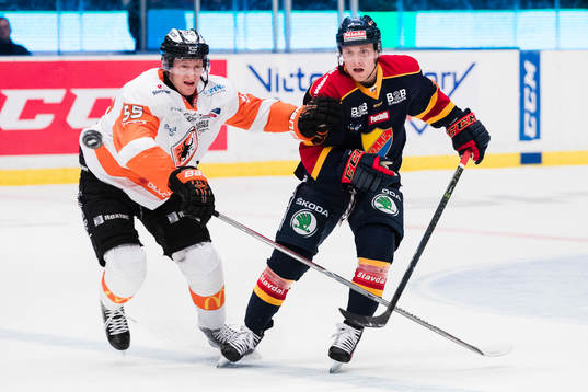 Karlskronas David Printz och Djurgårdens Linus Hultström