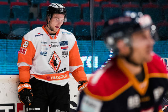 Karlskronas Daniel Gunnarsson deppar