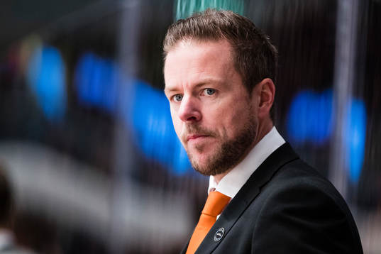 Karlskronas assisterande tränare Mikael Aaro