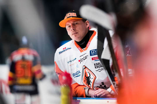 Karlskronas målvakt Johan Holmqvist