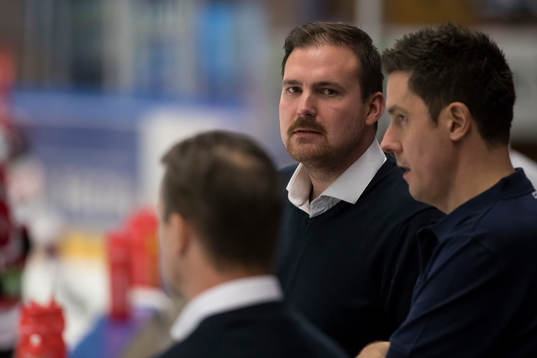 Leksands assisterande tränare Gereon Dahlgren  i