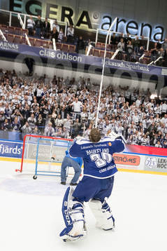 Leksands målvakt Henrik Haukeland