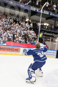 Leksands målvakt Henrik Haukeland