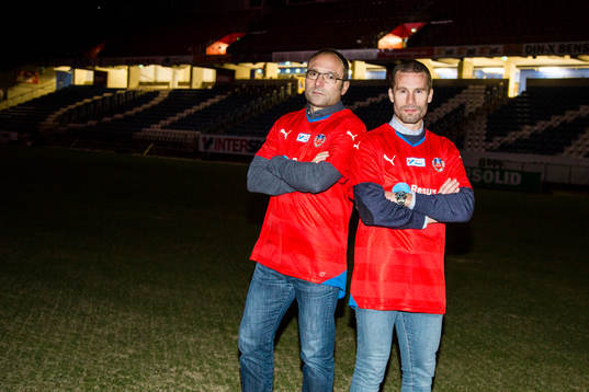 Per-Ola Ljung och Christoffer Andersson