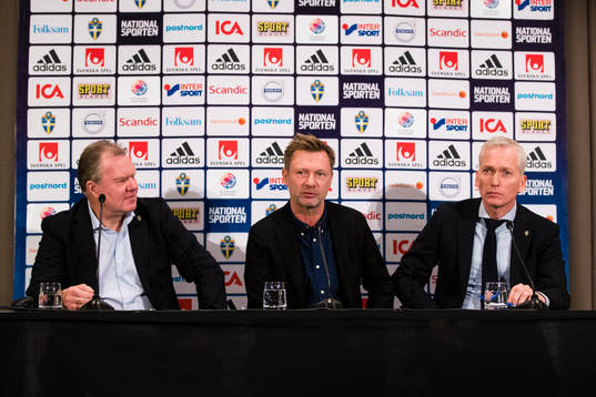 Svenska Fotbollförbundets ordförande Karl-Erik Nilsson,