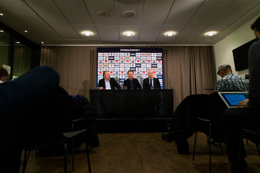 Svenska Fotbollförbundets ordförande Karl-Erik Nilsson,