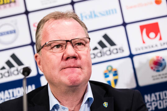 Svenska Fotbollförbundets ordförande Karl-Erik Nilsson