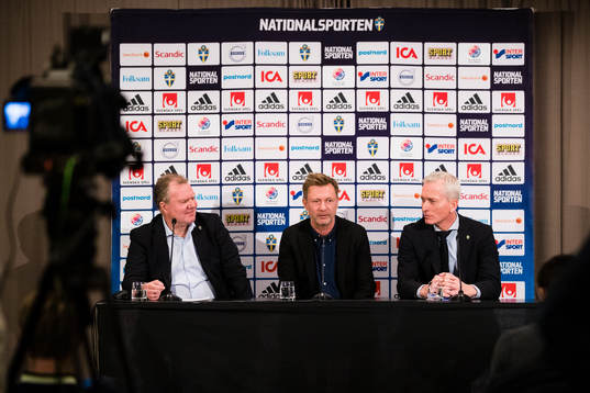Svenska Fotbollförbundets ordförande Karl-Erik Nilsson,