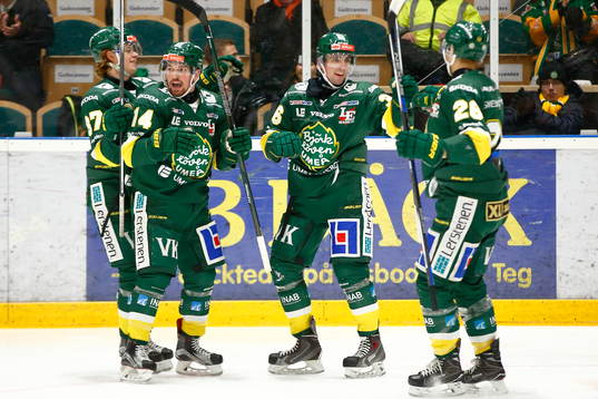 Björklövens Zach Hamill blir grattad