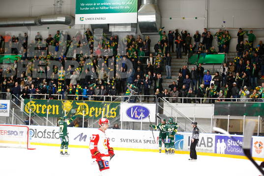 Björklövens klack green devils jublar