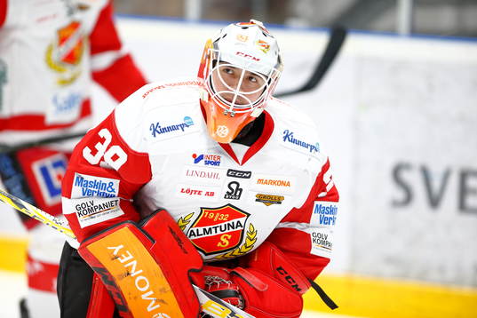 Almtunas målvakt George Sörensen