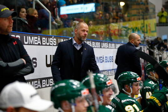 Björklövens tränare Markus Åkerblom
