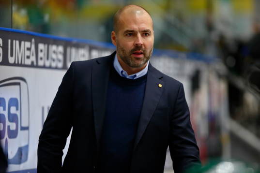 Björklövens assisterande tränare Jesper Jäger