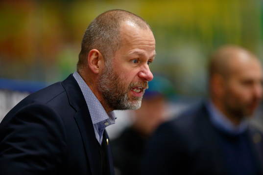 Björklövens tränare Markus Åkerblom