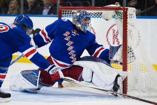 New Yorks målvakt Henrik Lundqvist