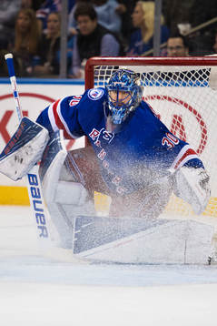 New Yorks målvakt Henrik Lundqvist