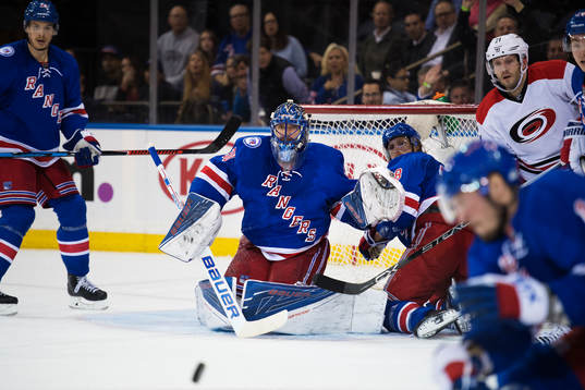 New Yorks målvakt Henrik Lundqvist