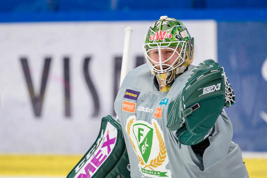 Färjestads målvakt Stefan Steen