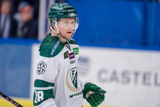 Färjestads Andreas Jämtin jublar