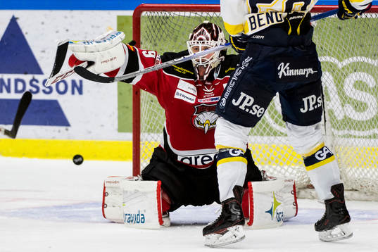 Malmö Redhawks målvakt Oscar Alsenfelt