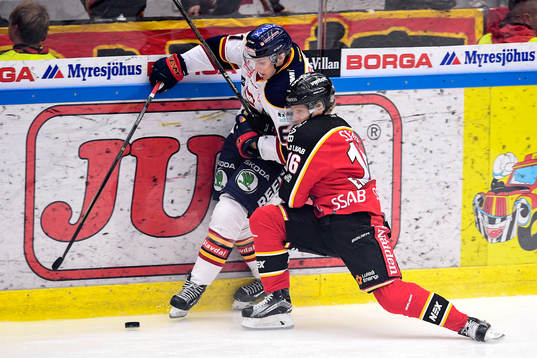 Luleås Einar Emanuelsson och Djurgårdens Markus Ljungh