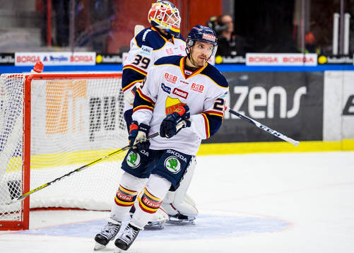 Djurgårdens Matt Anderson deppar