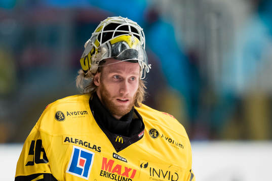 Västerås målvakt Marcus Dahlbom
