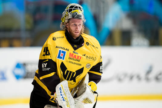 Västerås målvakt Marcus Dahlbom