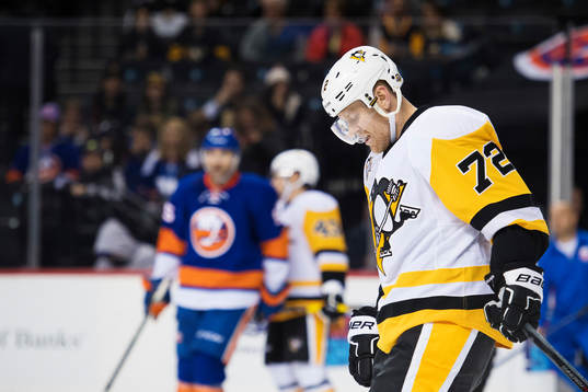 Pittsburghs Patric Hörnqvist deppar