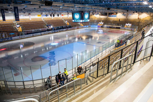 Interiör Be-Ge Hockey Center