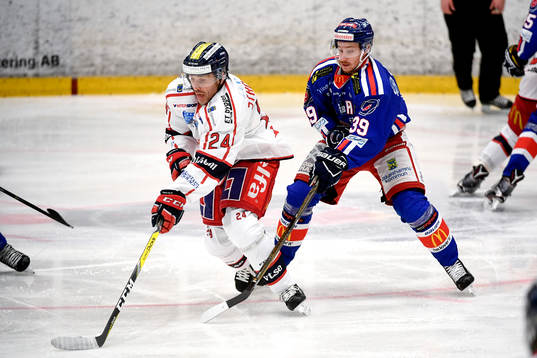Västerviks Conny Strömberg och Oskarshamns Victor Svensson