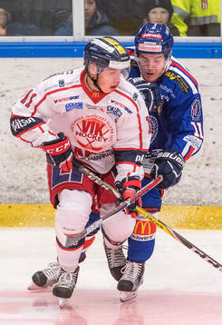 Västerviks Victor Öhman och Oskarshamns Victor Löfstedt
