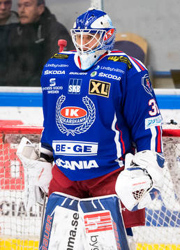 Oskarshamns målvakt Wictor Ragnewall