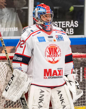 Västerviks målvakt Jonas Fransson