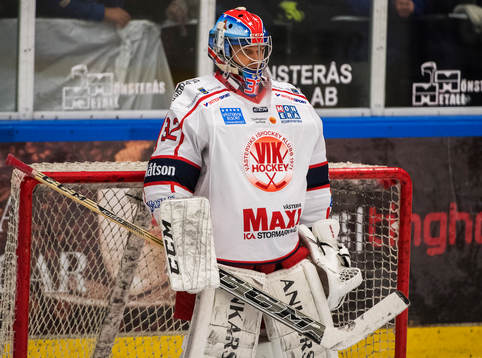 Västerviks målvakt Jonas Fransson