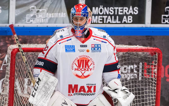 Västerviks målvakt Jonas Fransson