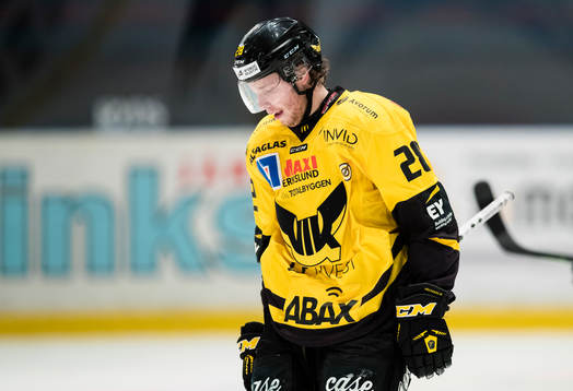 Västerås Lukas Zetterberg ser deppig ut