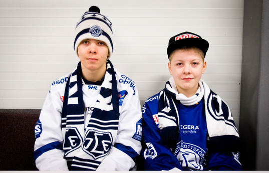 Leksandssupportrar
