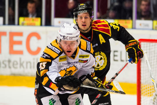 Skellefteås Sebastian Ohlsson och Brynäs Elias Fälth