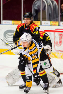Brynäs Oskar Lindblom och Skellefteås Linus Lindström