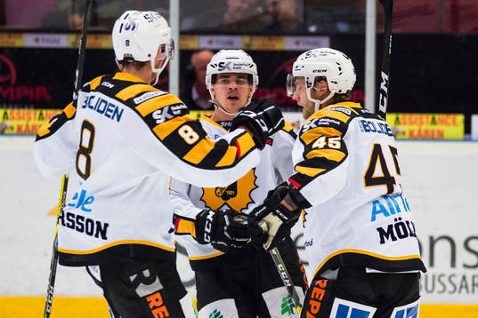 Skellefteås Marcus Pettersson , Emil Djuse och Oscar