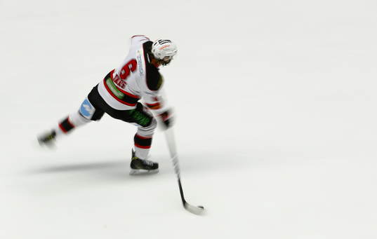 Skott av Malmö Redhawks Stefan Warg