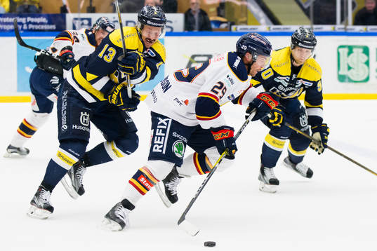 s Oscar Sundh och Ted Brithén (h)