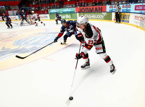 Malmö Redhawks Christoffer Forsberg och Linköpings Anssi