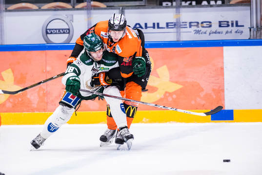 Färjestads Andreas Jämtin och Karlskronas Alexander