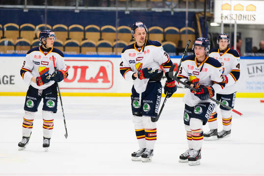 Djurgårdens Patrik Lundh, Daniel Brodin, Linus Hultström