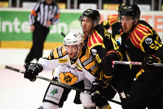 Brynäs Jesper Jensen och Marc Zanetti