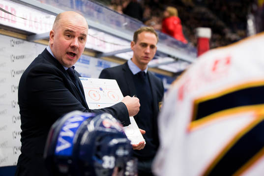 Djurgårdens assisterande tränare Stefan Nyman och Mikael